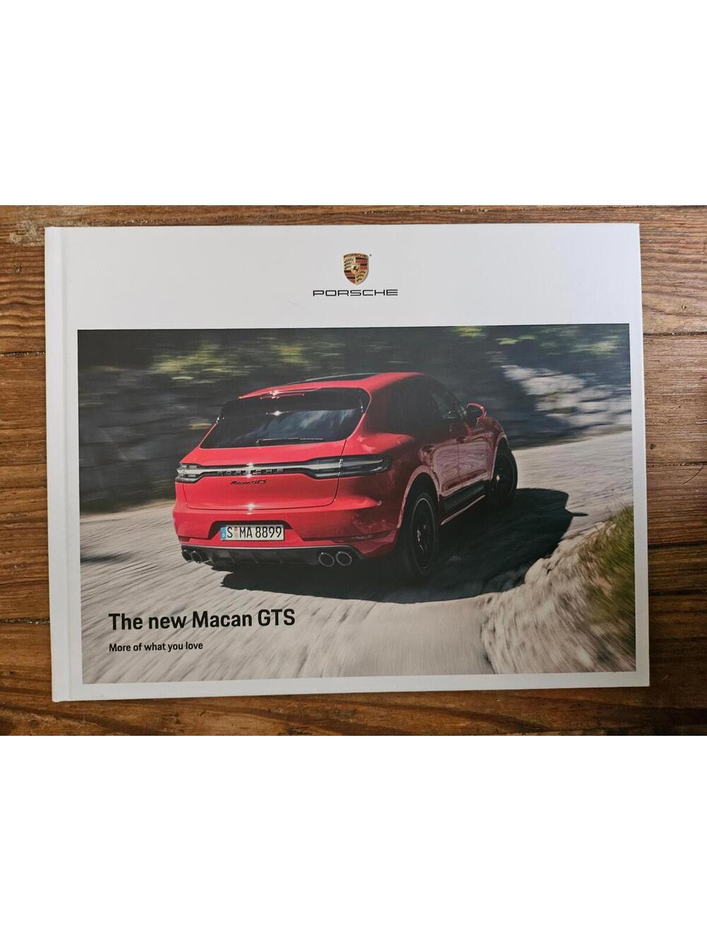 Porsche Macan GTS Hardcover Brochure Rare Large Sales Brochure EUC